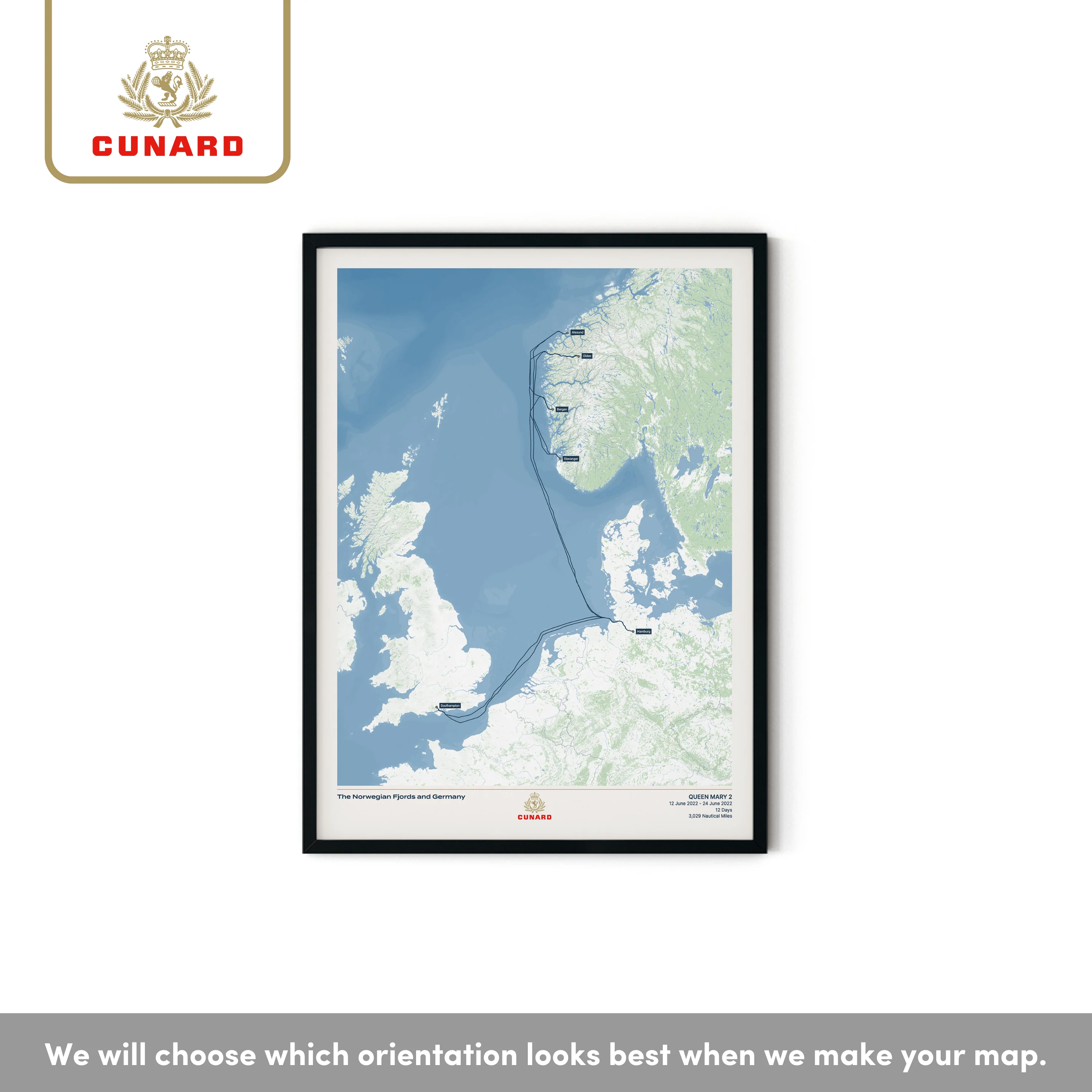 The Cunard Cruise Map - Image 19