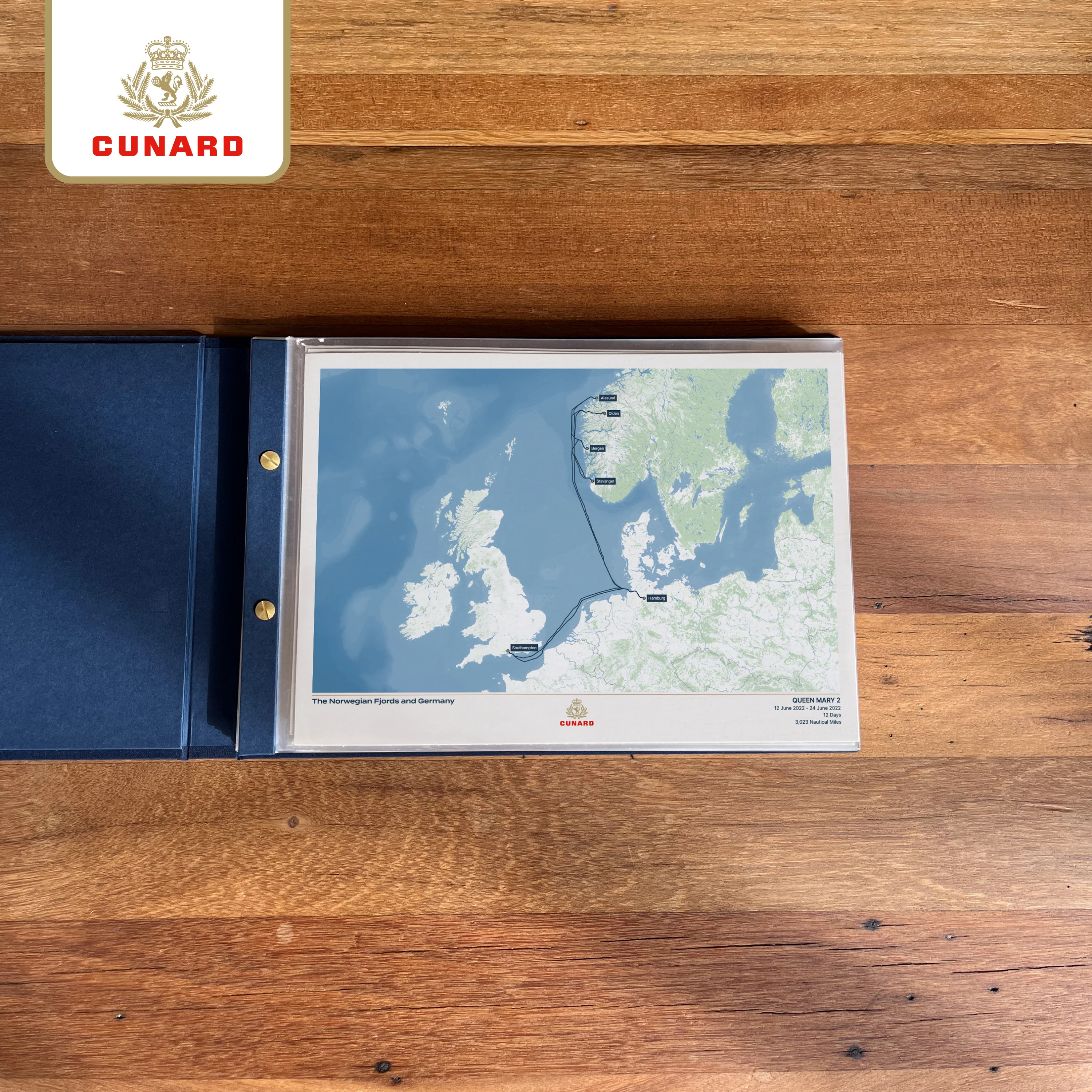 The Cunard Cruise Map - Image 38