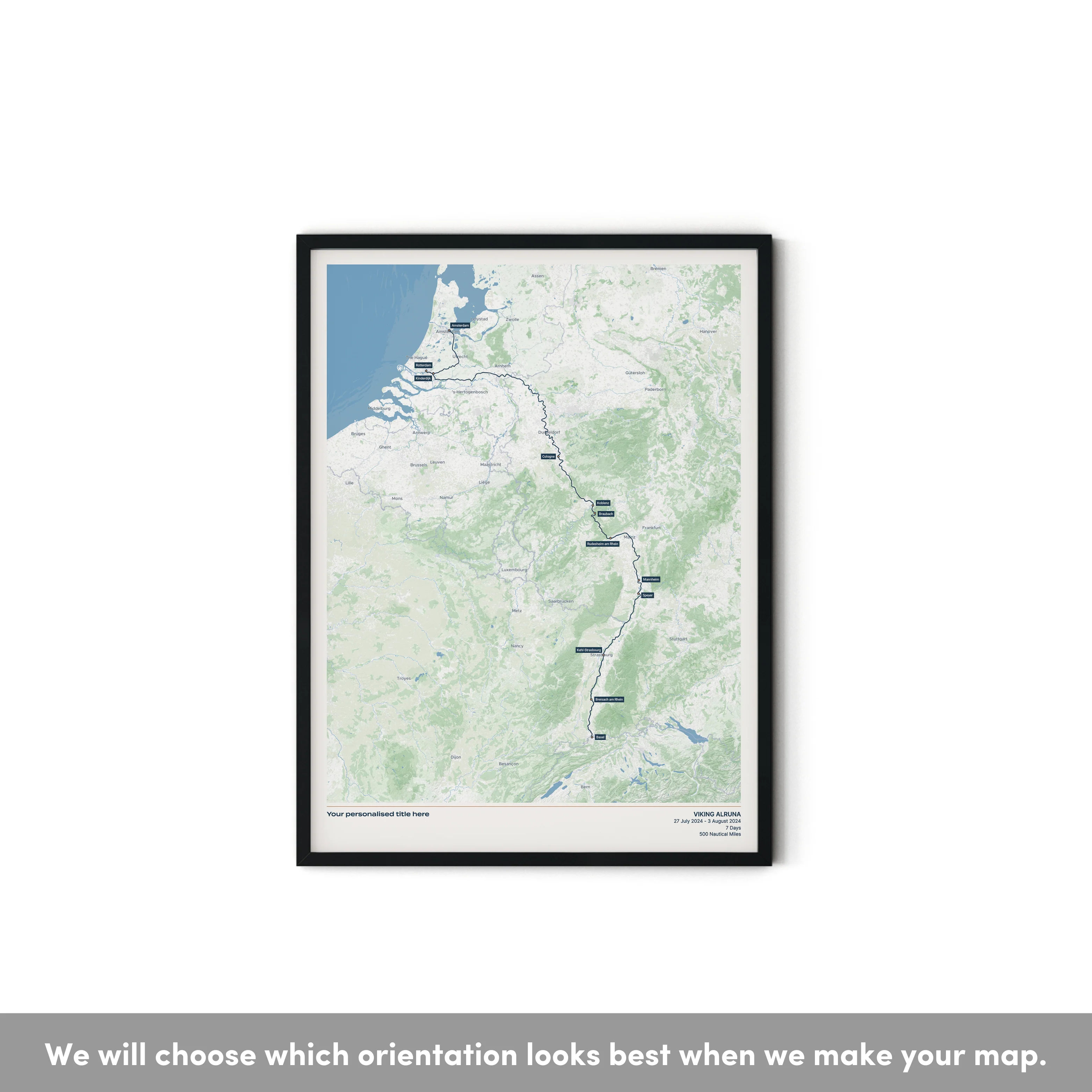Custom River Cruise Map - Image 35