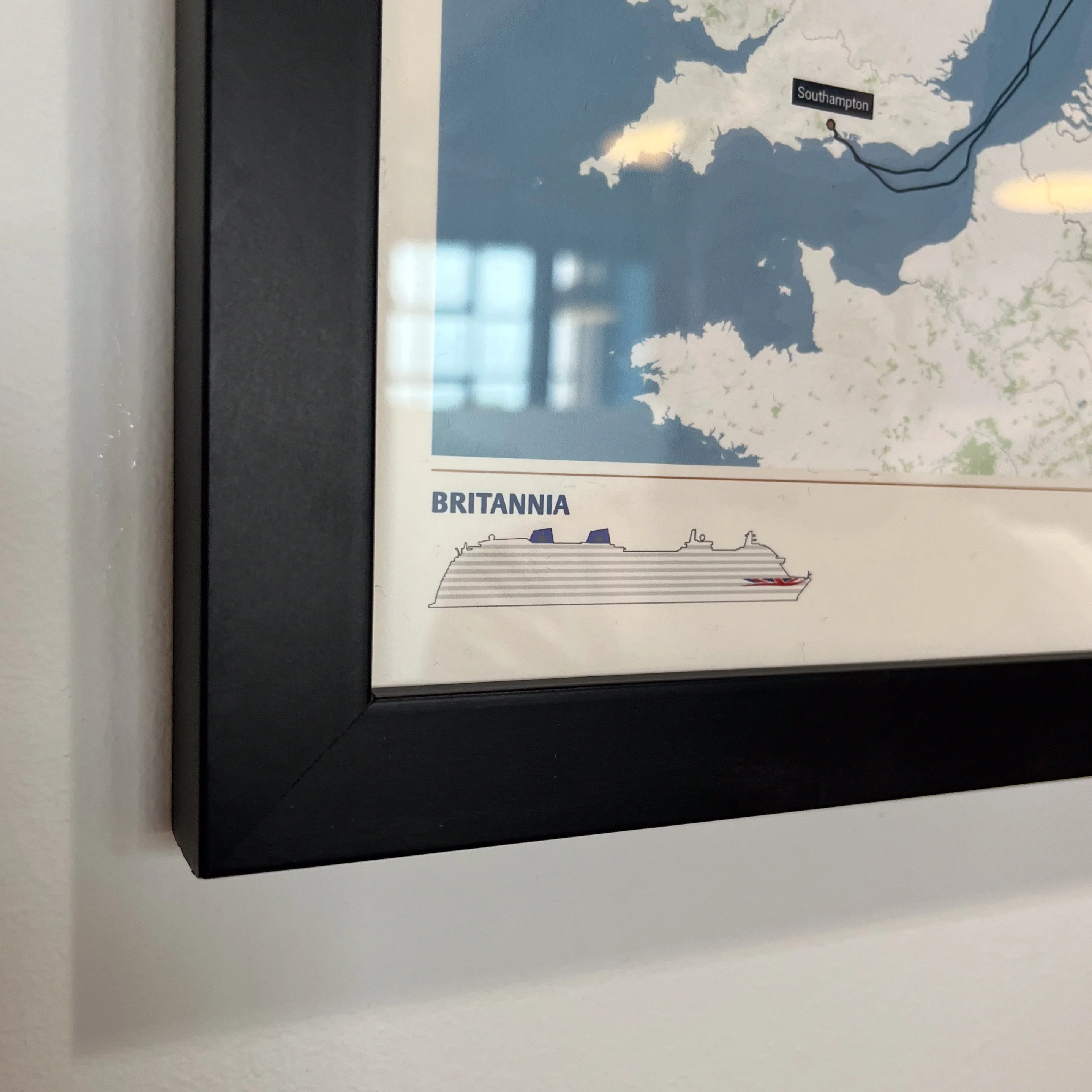 P&O Cruises Custom Cruise Map - Image 3