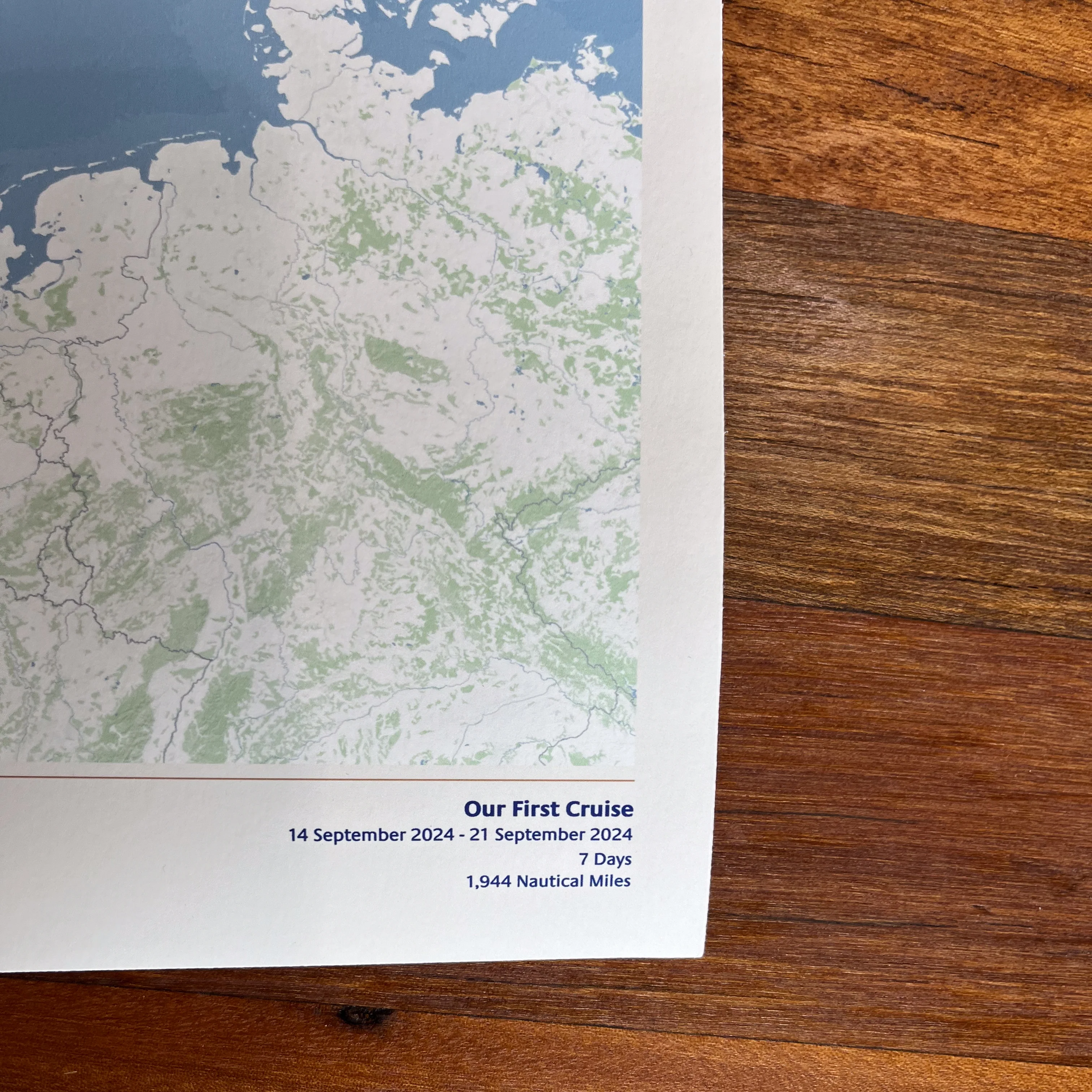 P&O Cruises Custom Cruise Map - Image 6