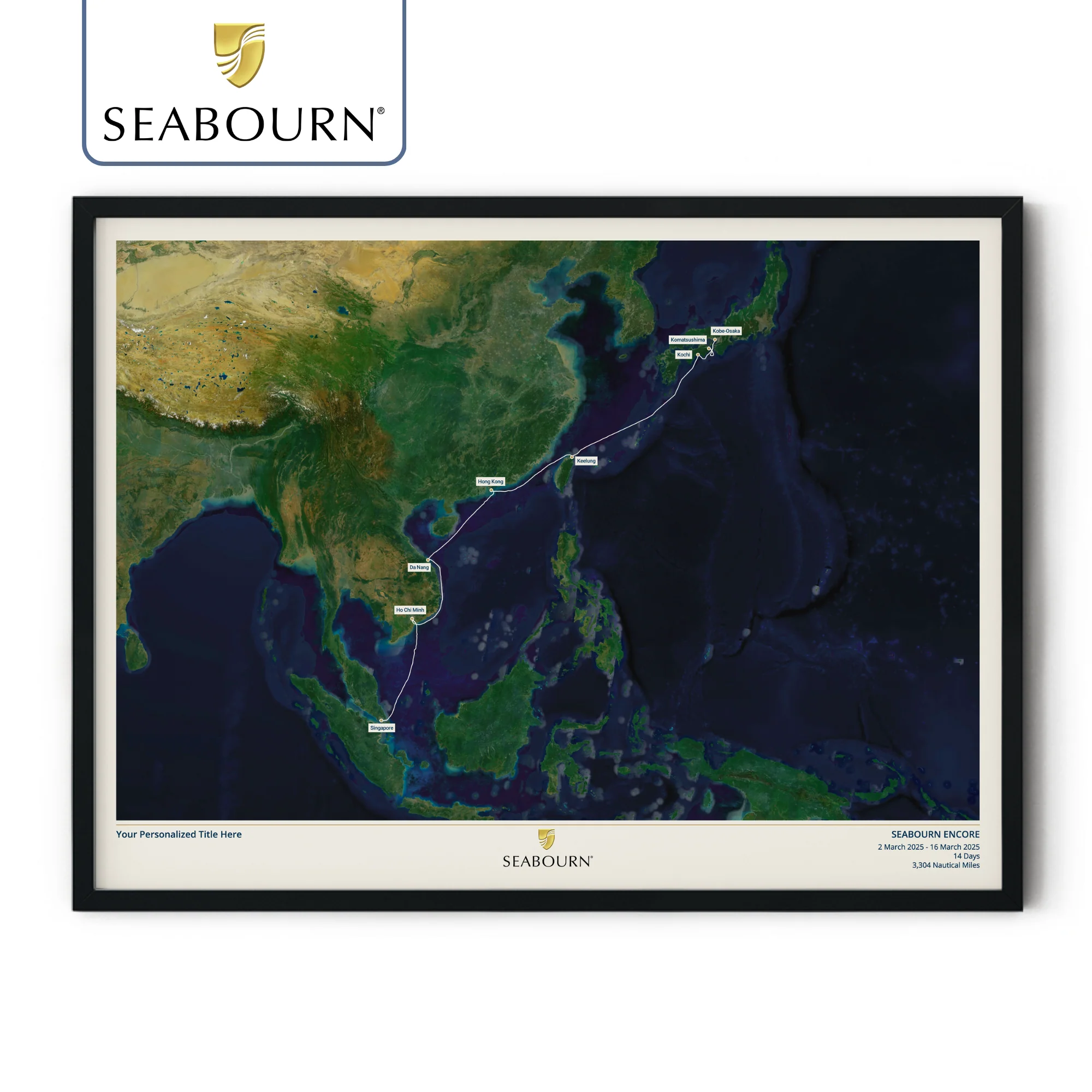 Seabourn Cruise Map - Satellite - Image 28