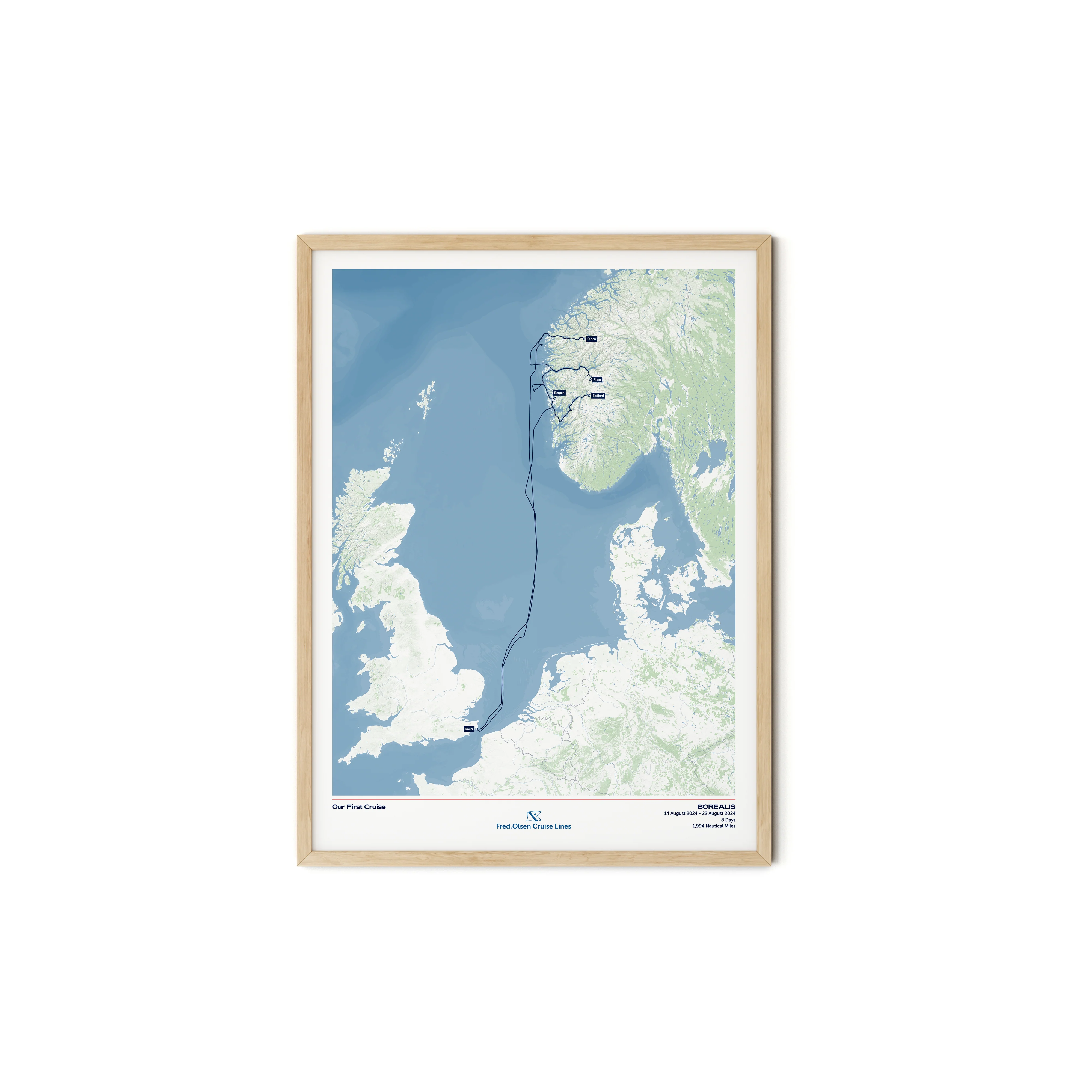 Fred. Olsen Custom Cruise Map - Image 22