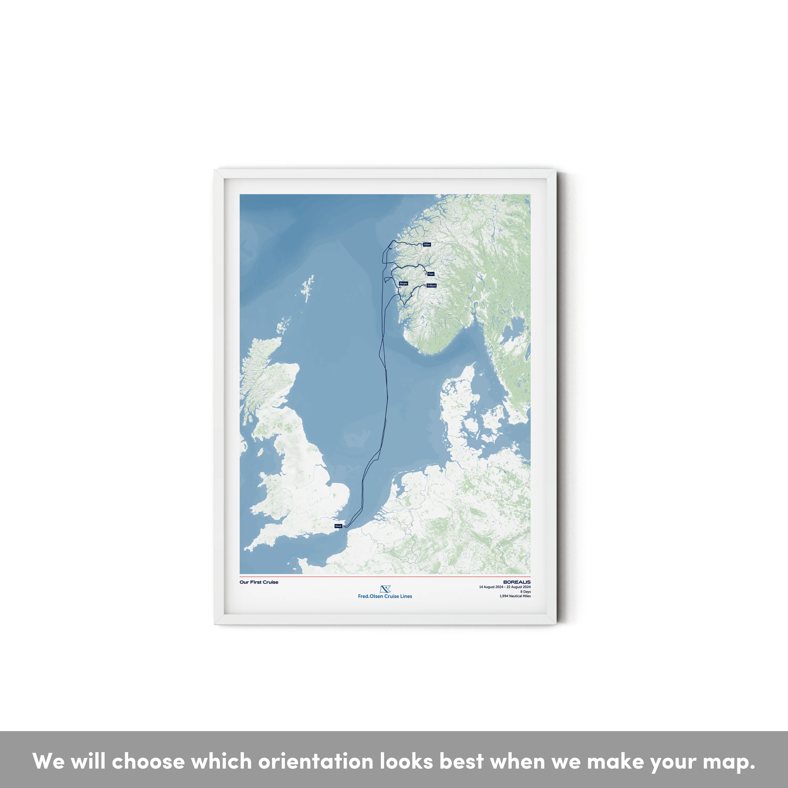 Fred. Olsen Custom Cruise Map - Image 26
