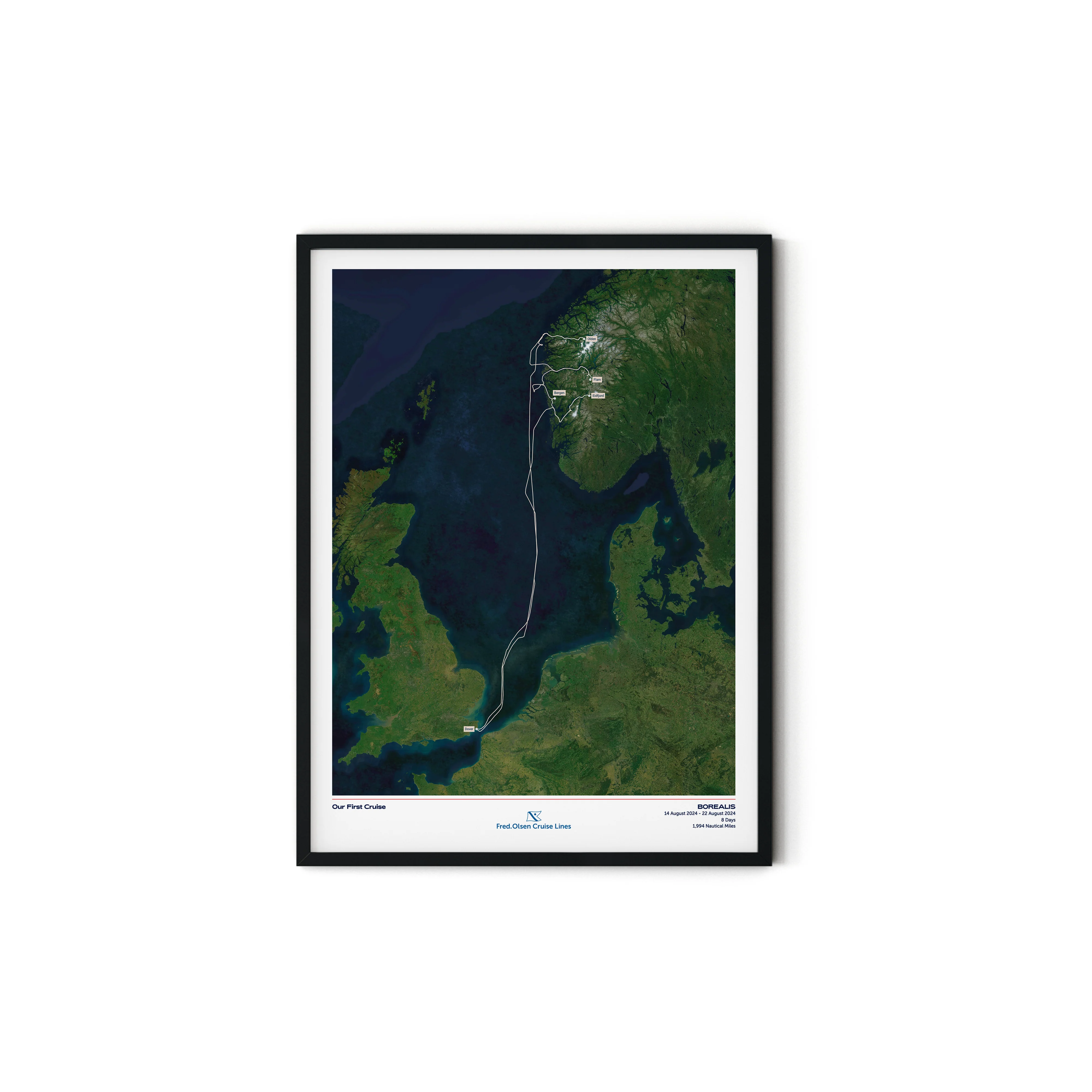 Fred. Olsen Custom Cruise Map - Satellite - Image 20