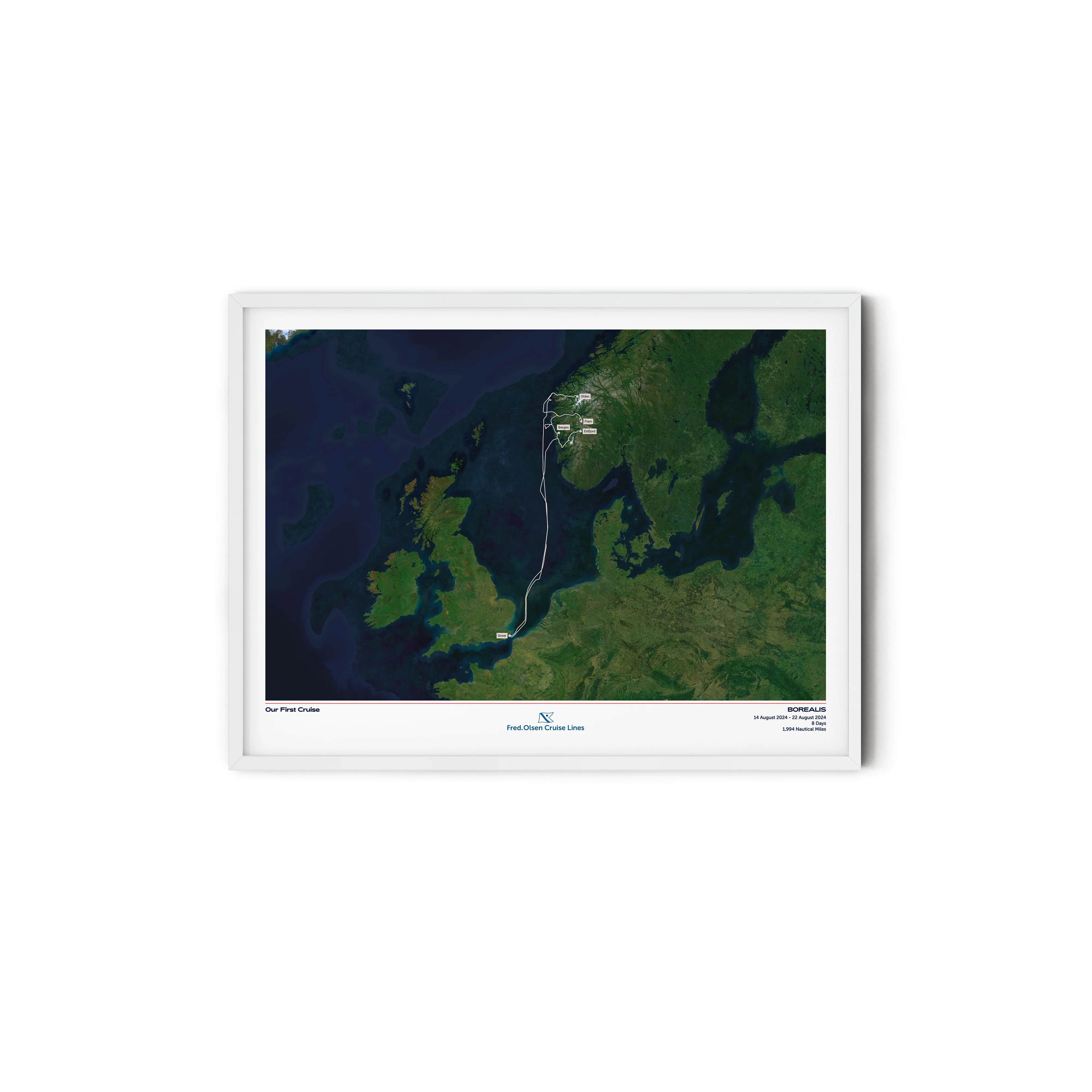 Fred. Olsen Custom Cruise Map - Satellite - Image 25