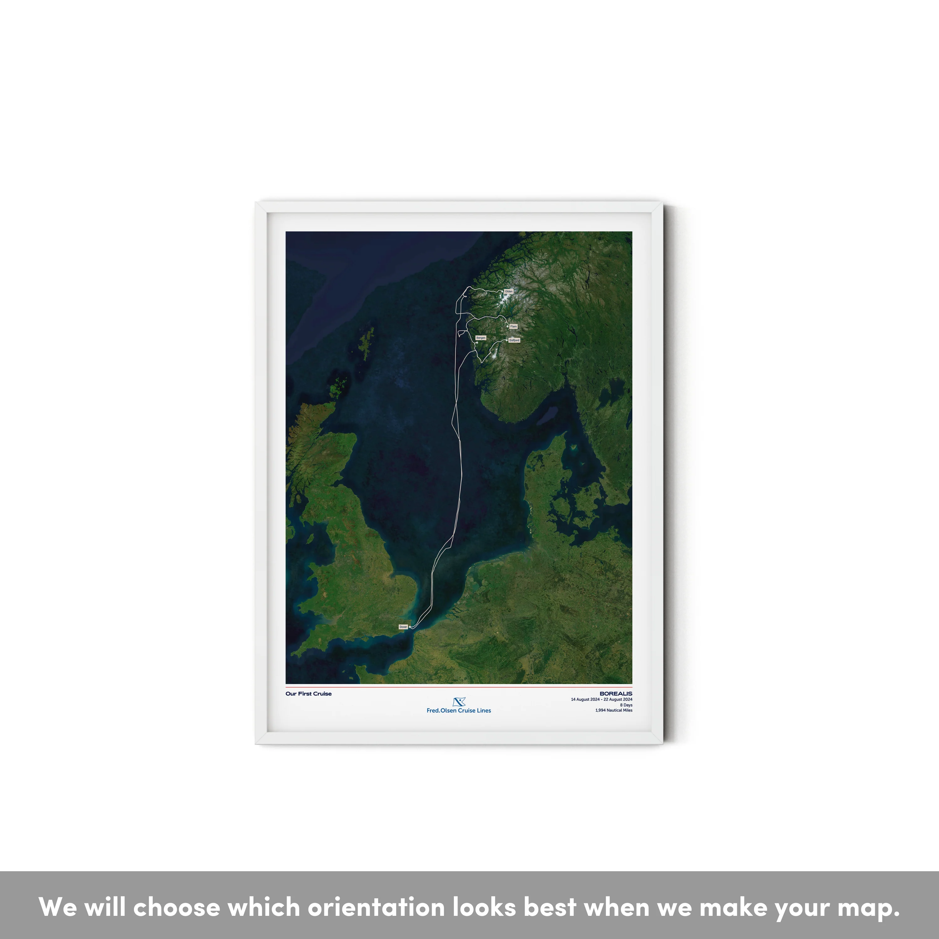 Fred. Olsen Custom Cruise Map - Satellite - Image 27