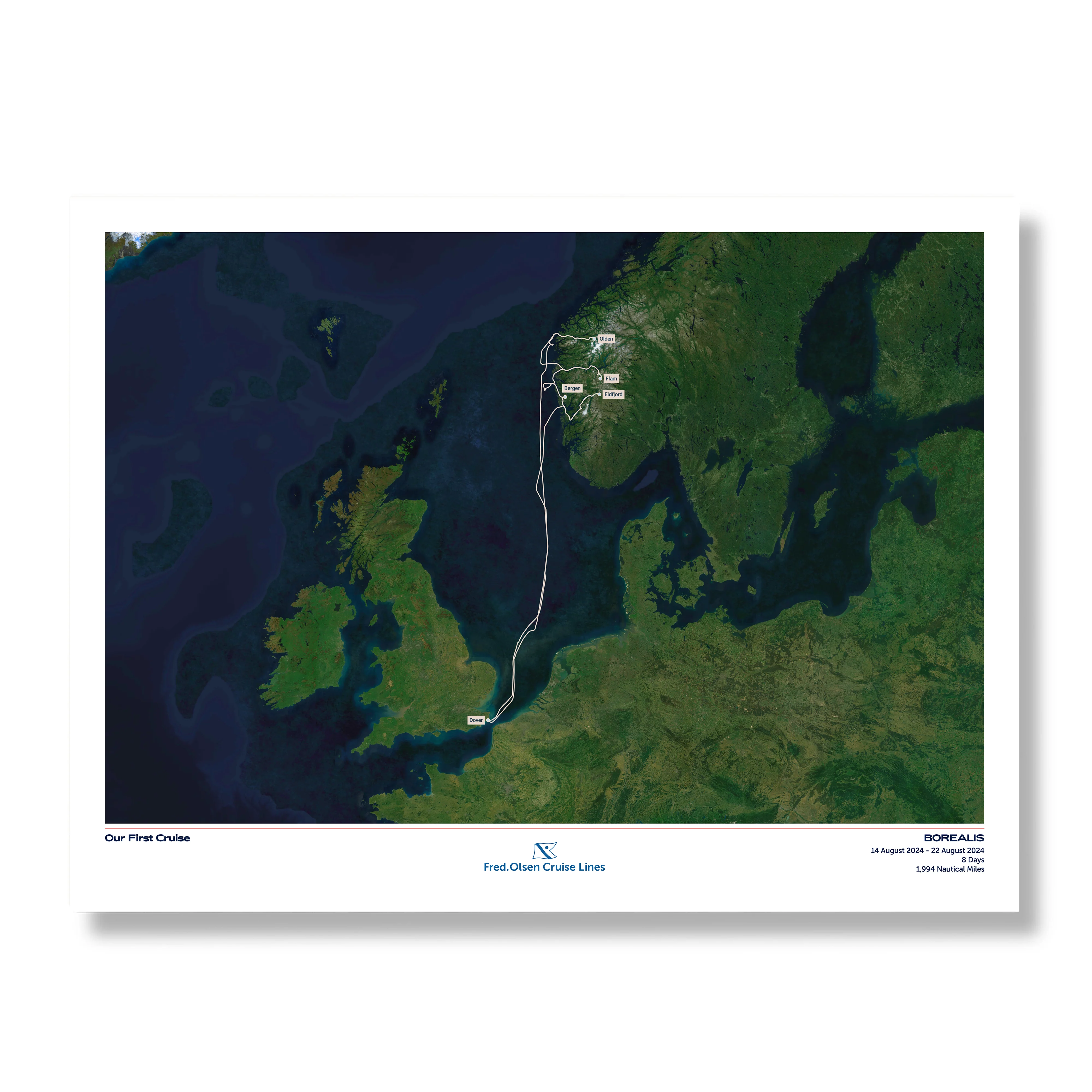 Fred. Olsen Custom Cruise Map - Satellite - Image 28