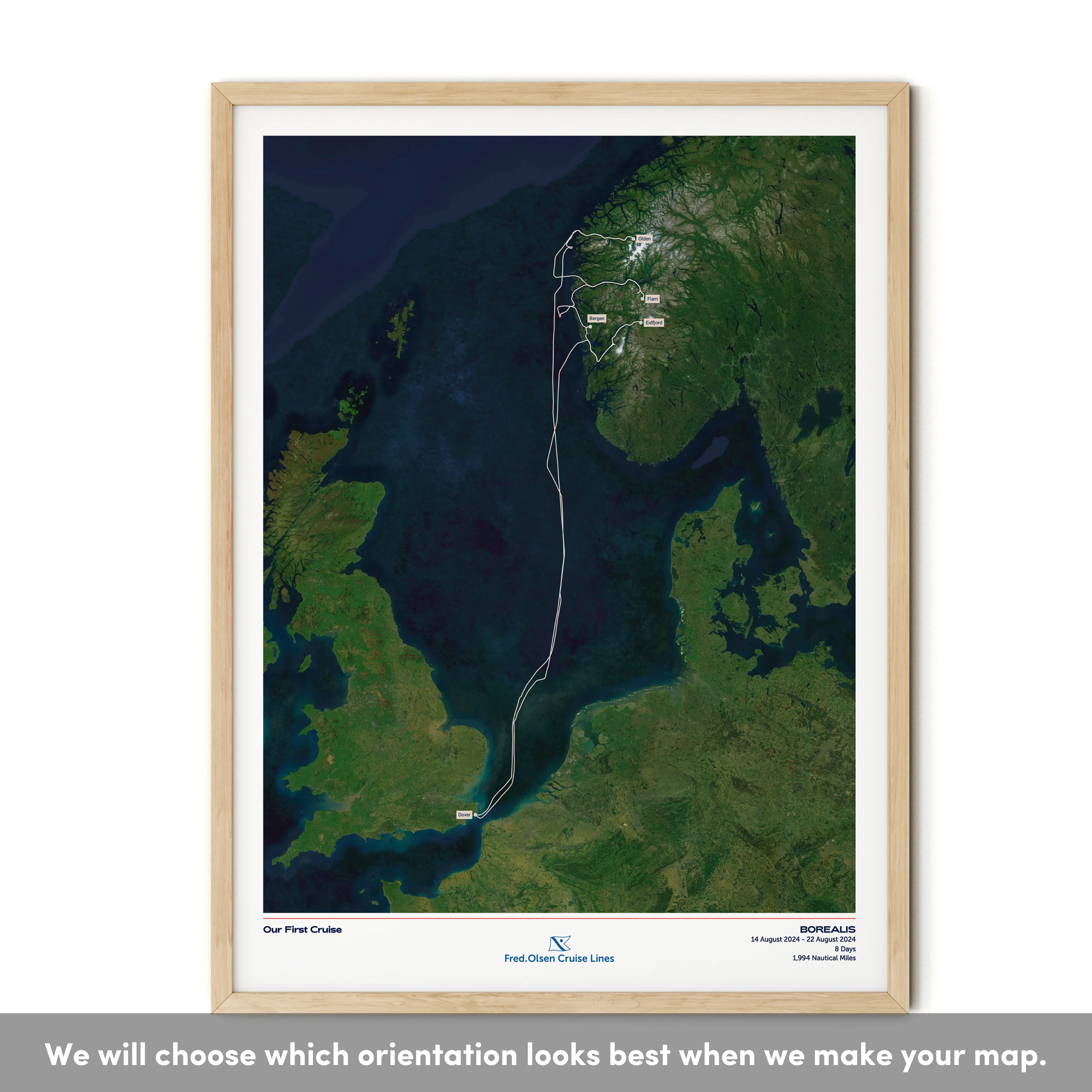 Fred. Olsen Custom Cruise Map - Satellite - Image 36