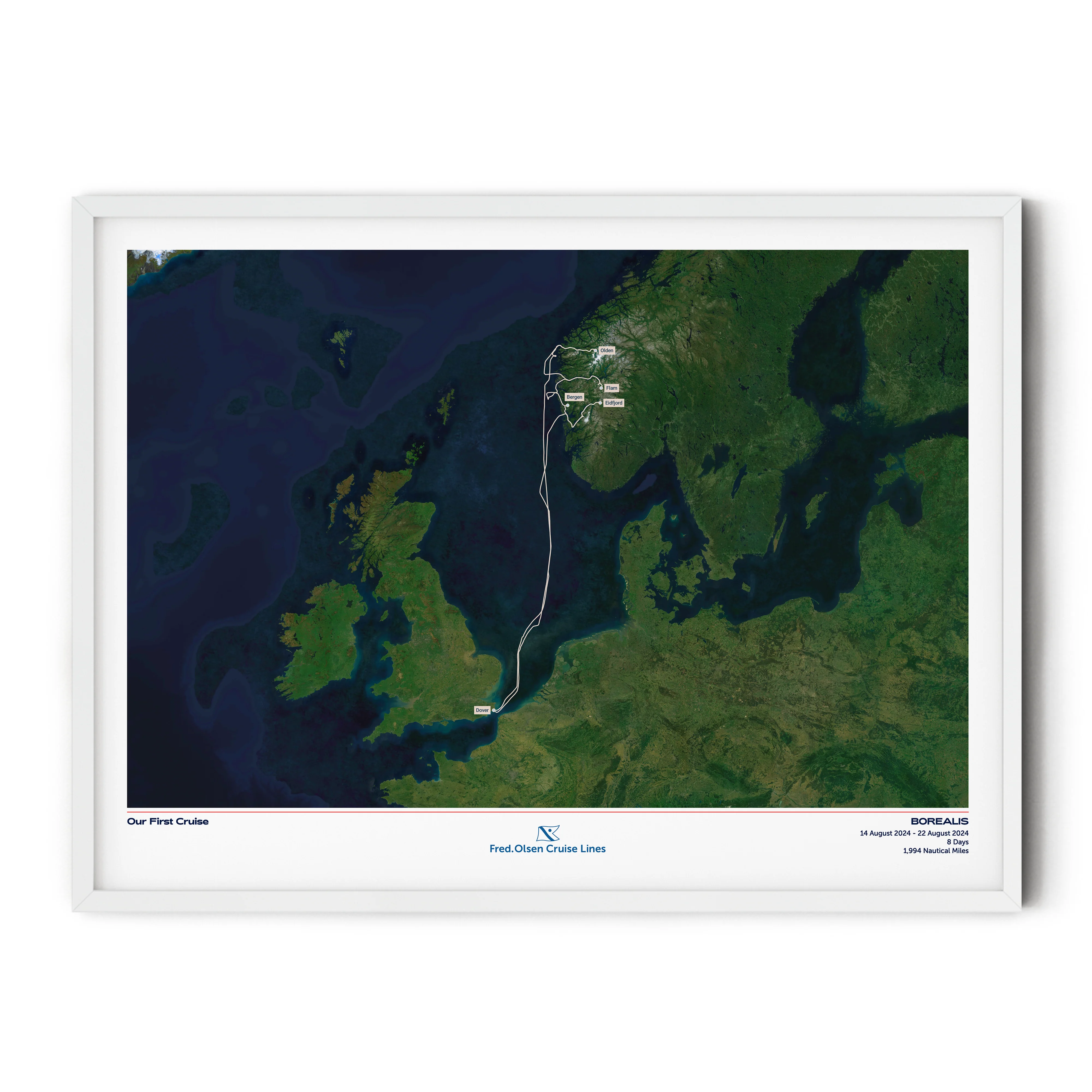 Fred. Olsen Custom Cruise Map - Satellite - Image 37