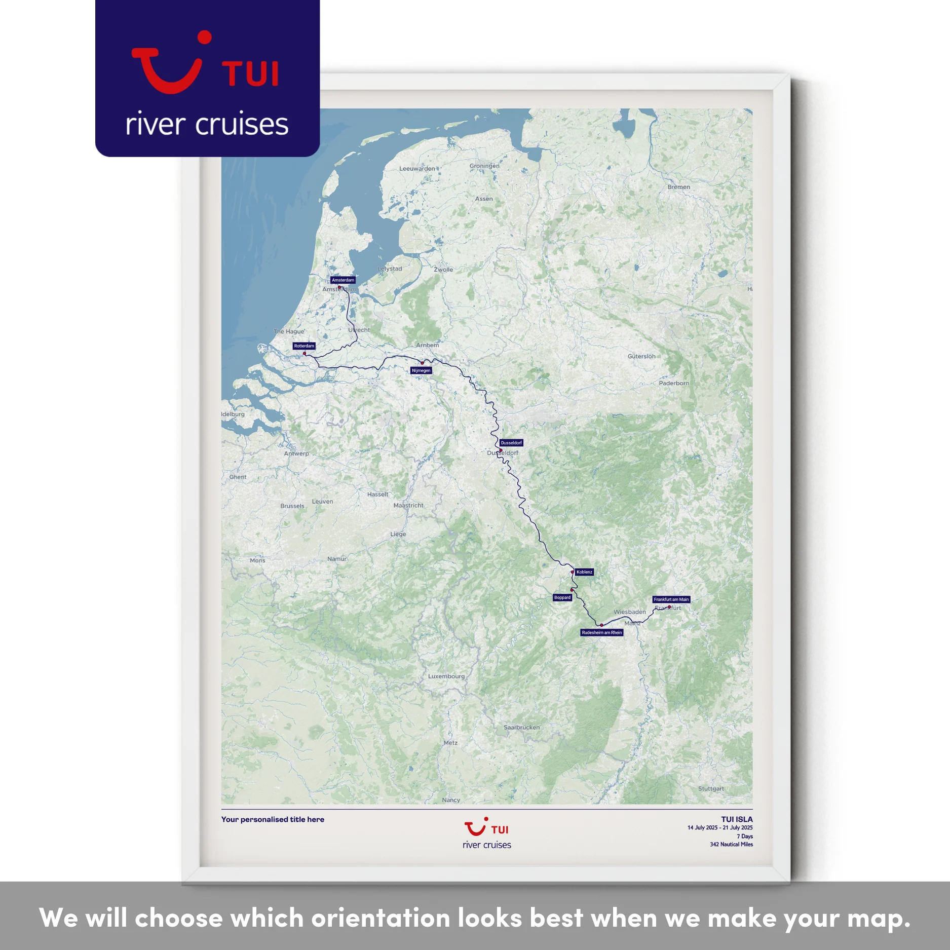 TUI River Cruise Map - Image 36