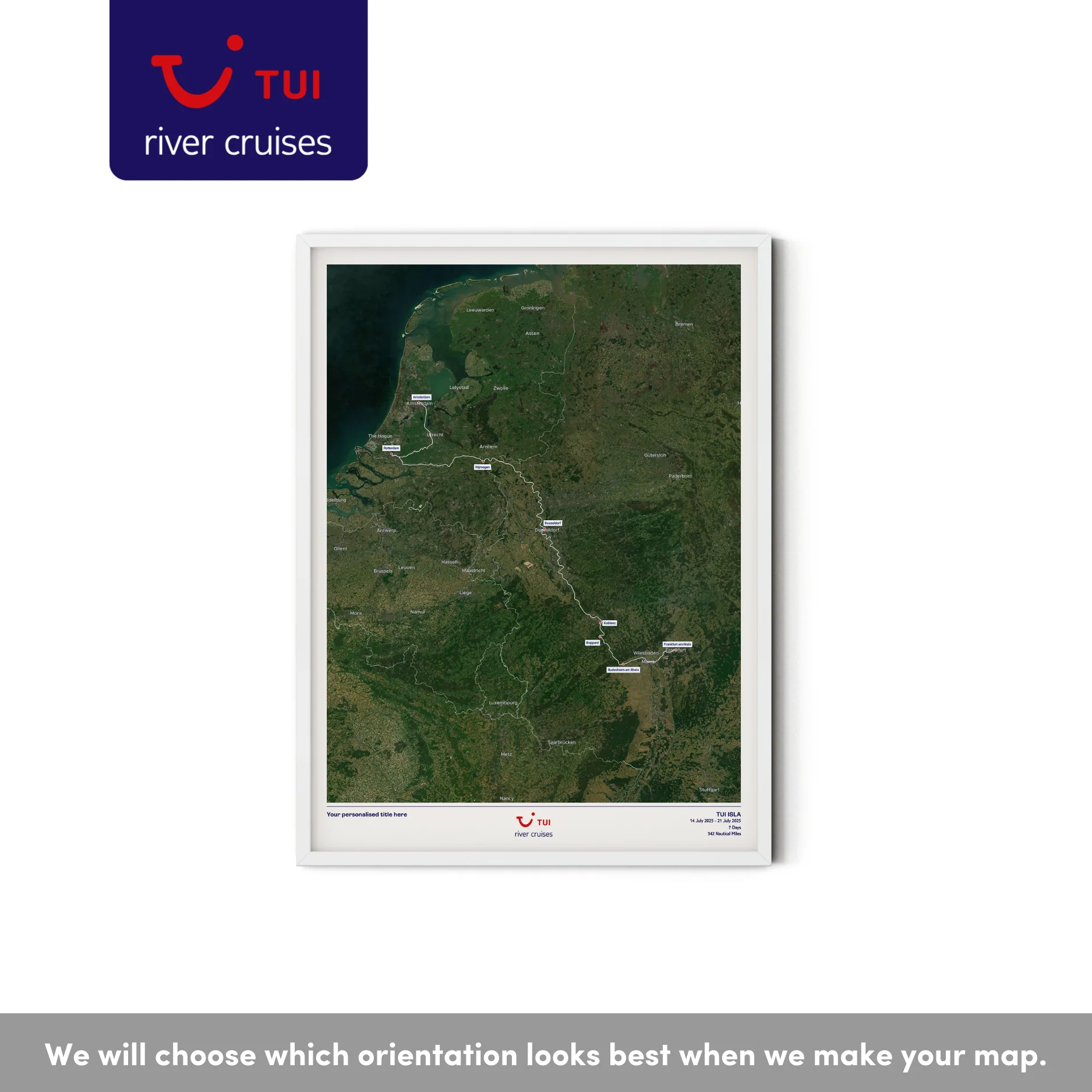 TUI River Cruise Map - Satellite - Image 32